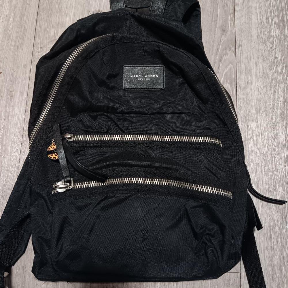 Unisex Marc Jacobs Black Nylon Backpack